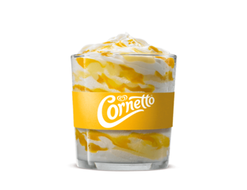 Bk fuison cornetto buttermilk lemon